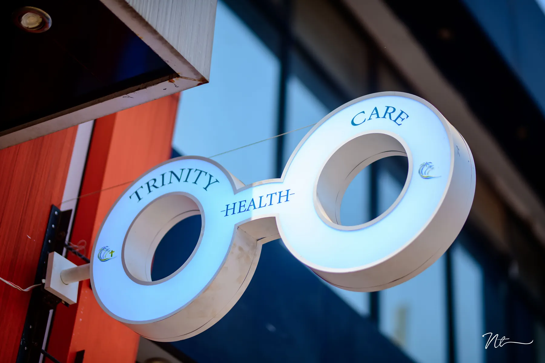 Enseigne extérieure Trinity Health Care