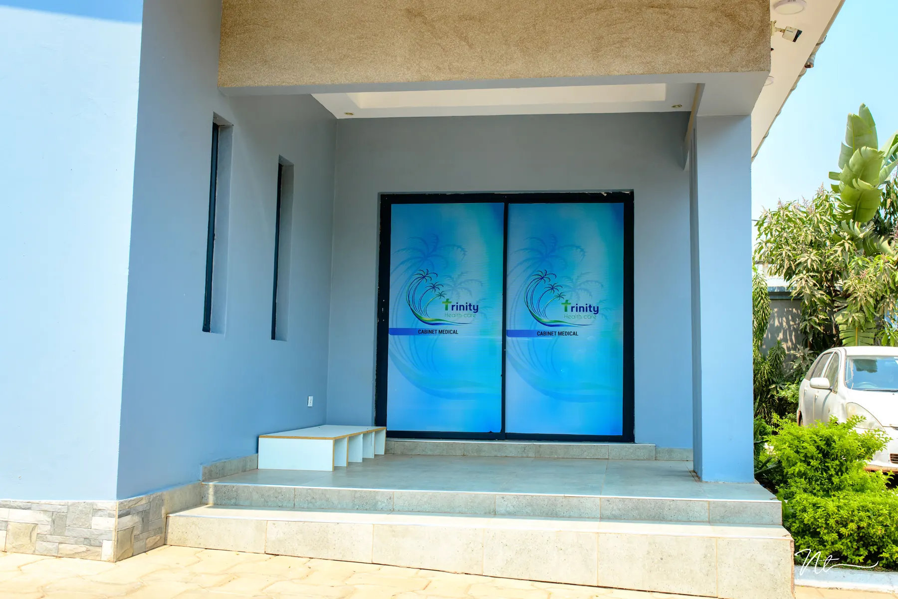 Entrée du centre Trinity Health Care