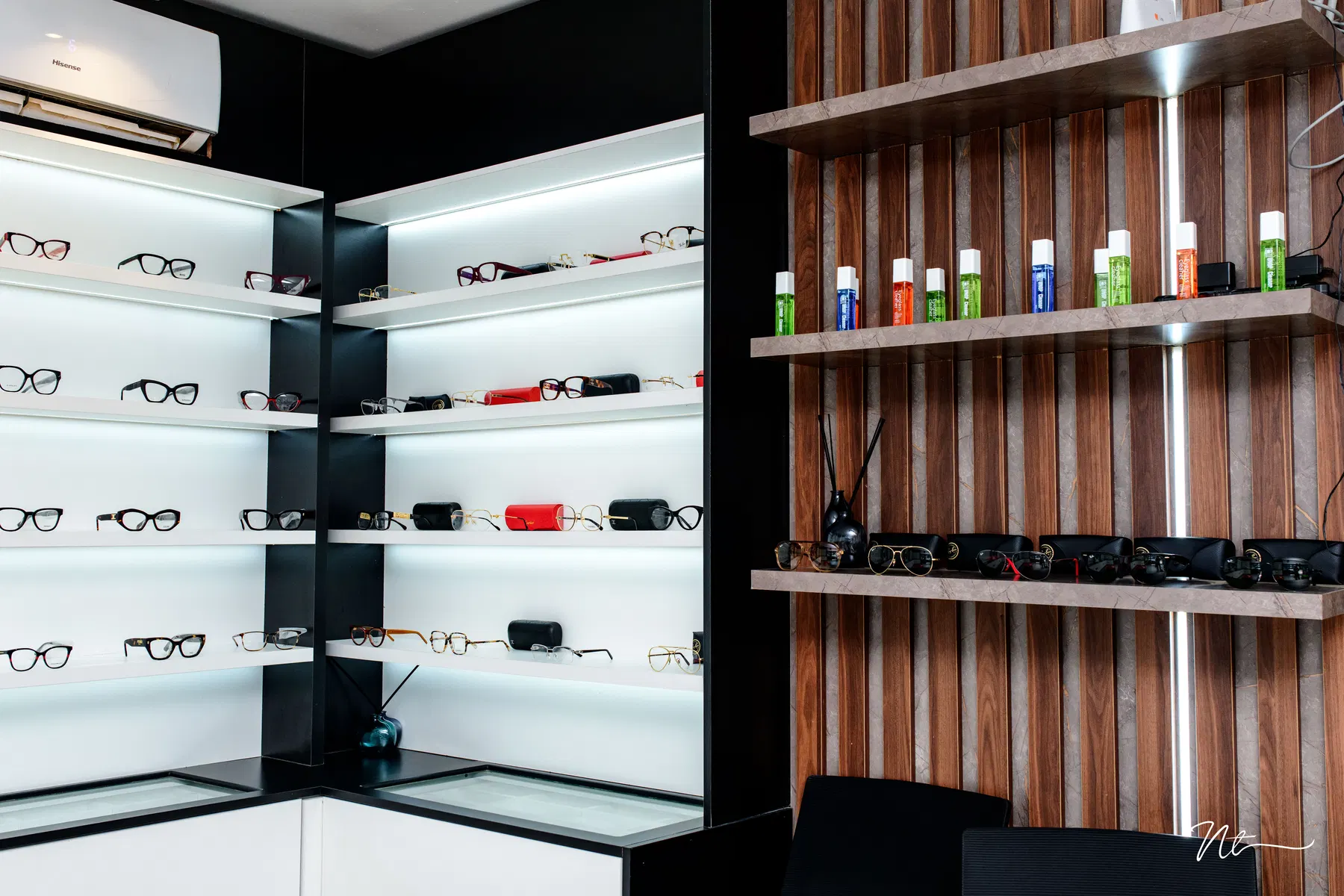 Espace lunetterie et accessoires