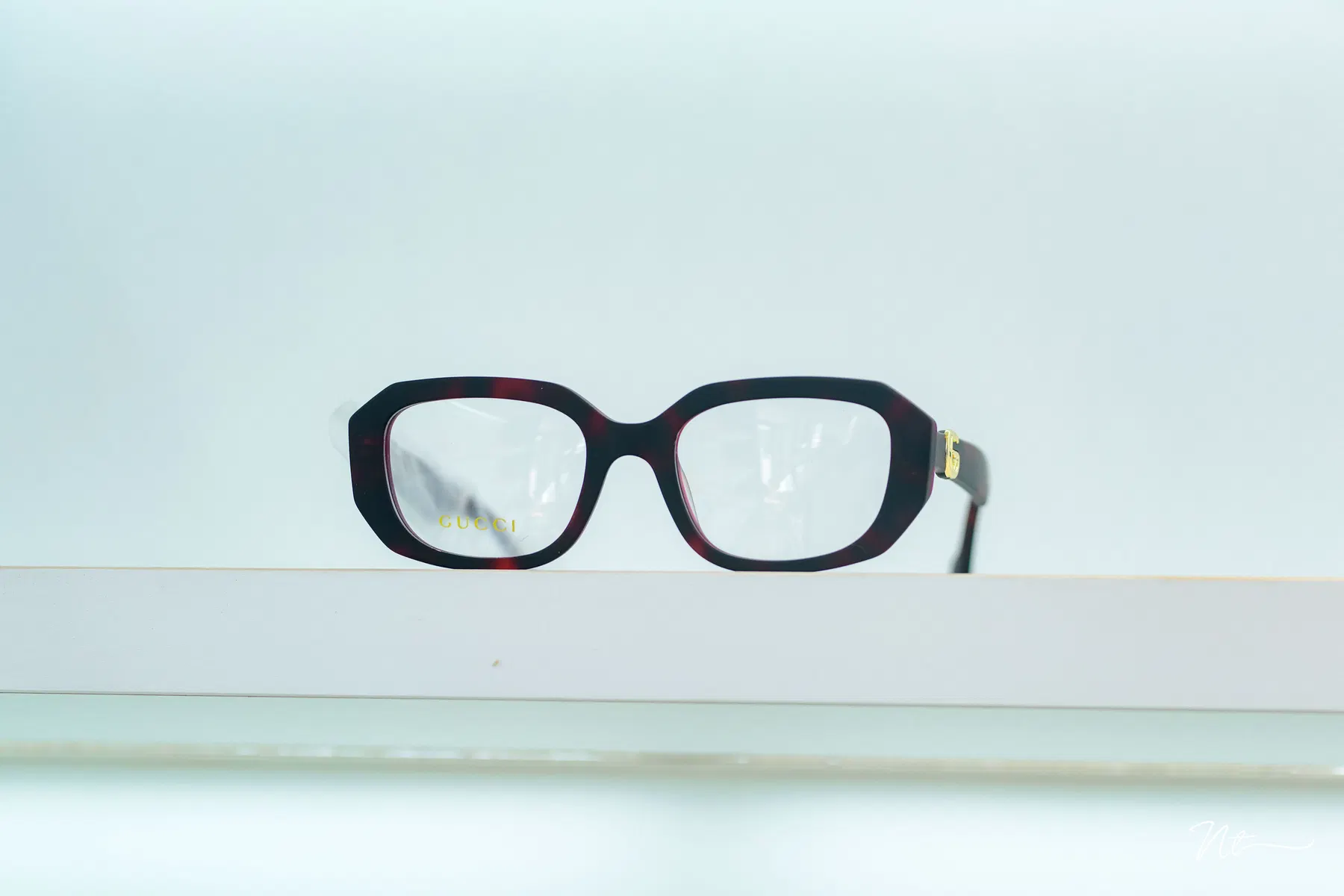 Monture de lunettes noire