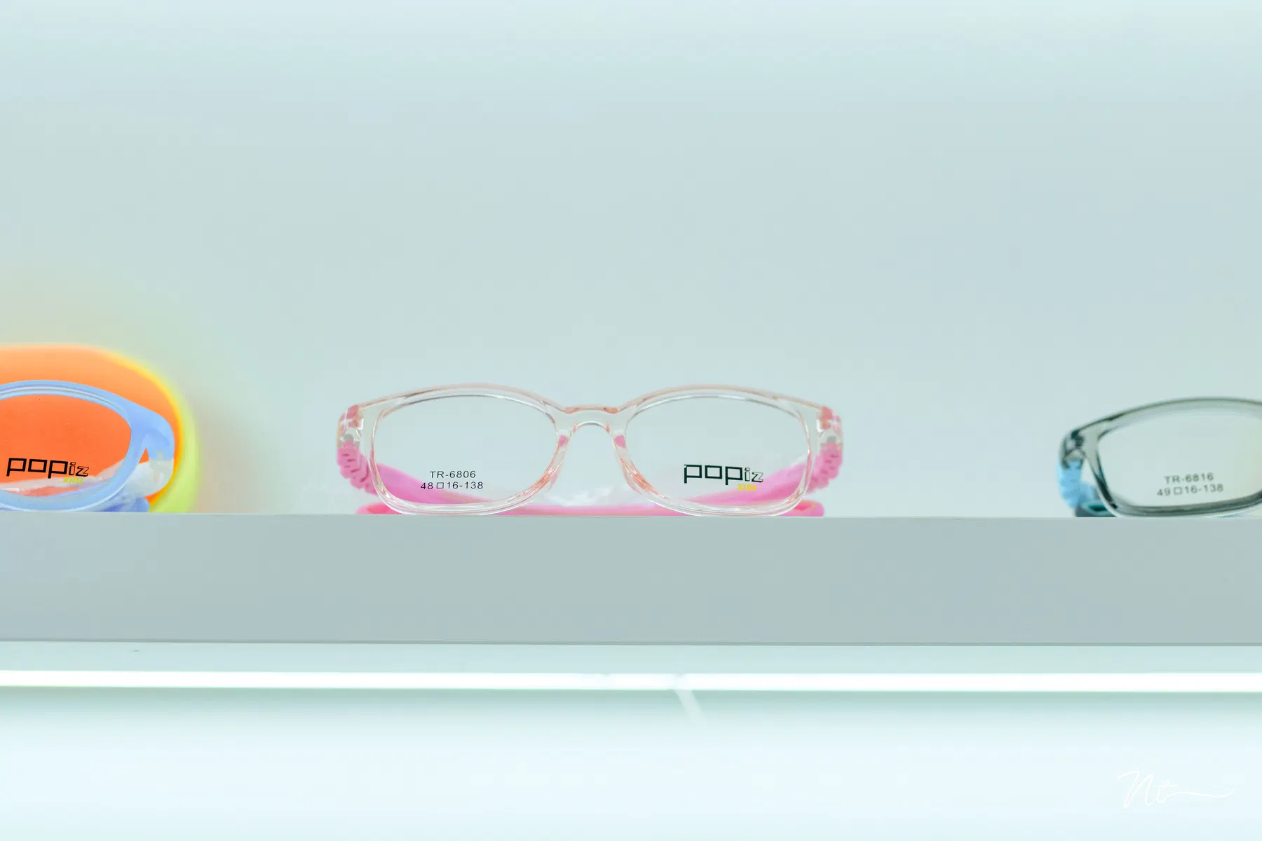 Montures de lunettes colorées