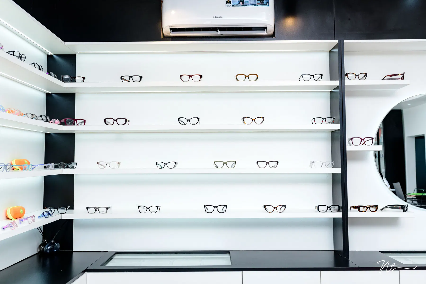 Présentoir de lunettes